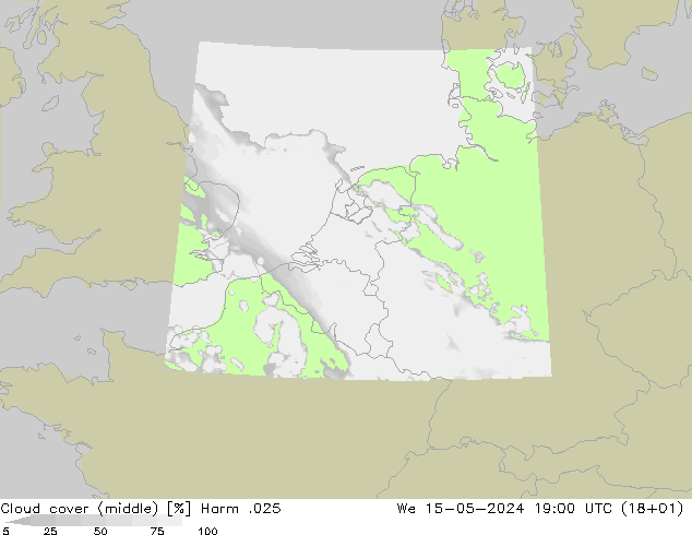 Bewolking (Middelb.) Harm .025 wo 15.05.2024 19 UTC