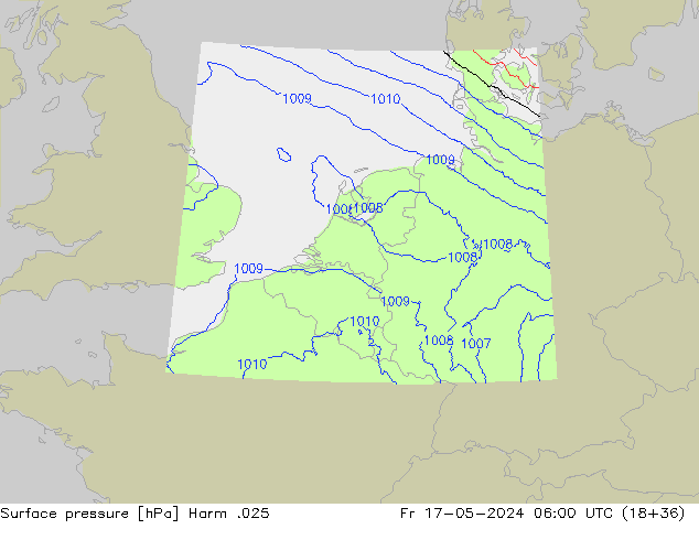 Luchtdruk (Grond) Harm .025 vr 17.05.2024 06 UTC
