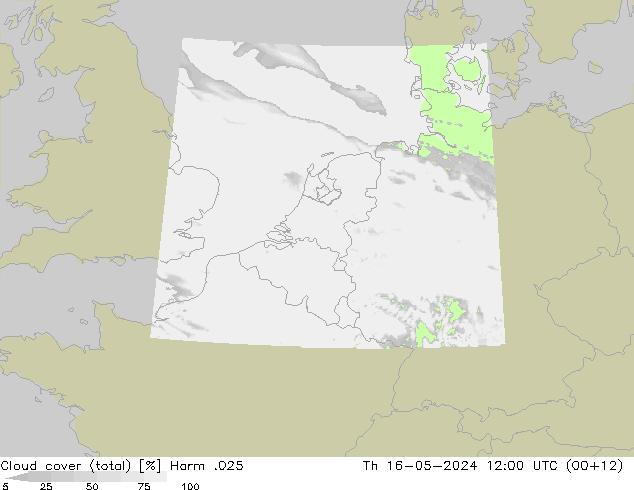 Nuages (total) Harm .025 jeu 16.05.2024 12 UTC