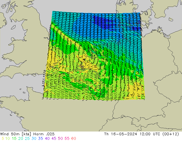 wiatr 50 m Harm .025 czw. 16.05.2024 12 UTC