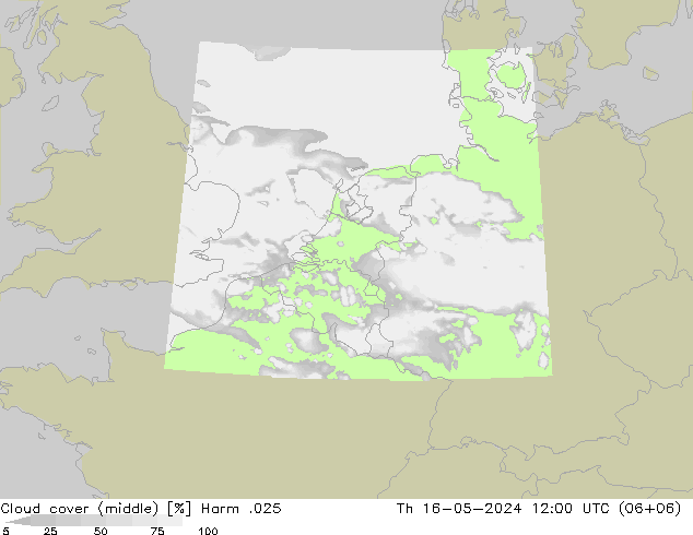 nuvens (médio) Harm .025 Qui 16.05.2024 12 UTC