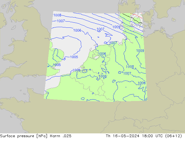 Luchtdruk (Grond) Harm .025 do 16.05.2024 18 UTC