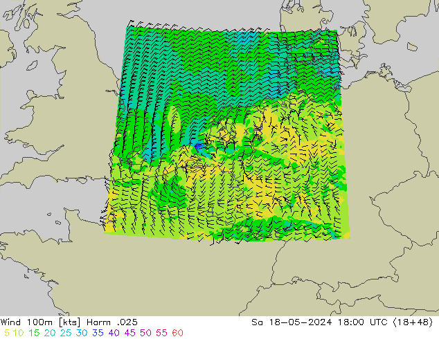 Wind 100m Harm .025 Sa 18.05.2024 18 UTC