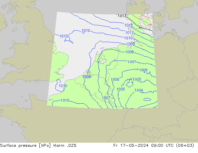 pression de l'air Harm .025 ven 17.05.2024 09 UTC