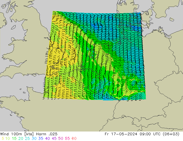 wiatr 100m Harm .025 pt. 17.05.2024 09 UTC