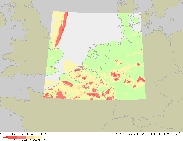 Dohlednost Harm .025 Ne 19.05.2024 06 UTC