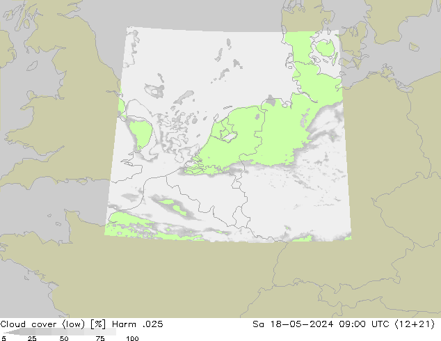 Bulutlar (düşük) Harm .025 Cts 18.05.2024 09 UTC