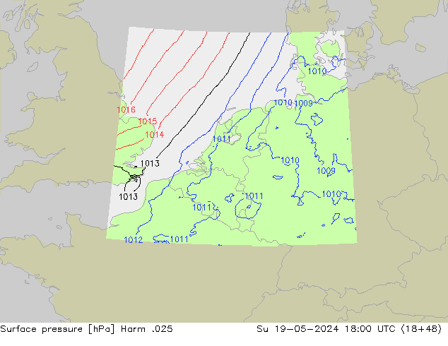 pressão do solo Harm .025 Dom 19.05.2024 18 UTC