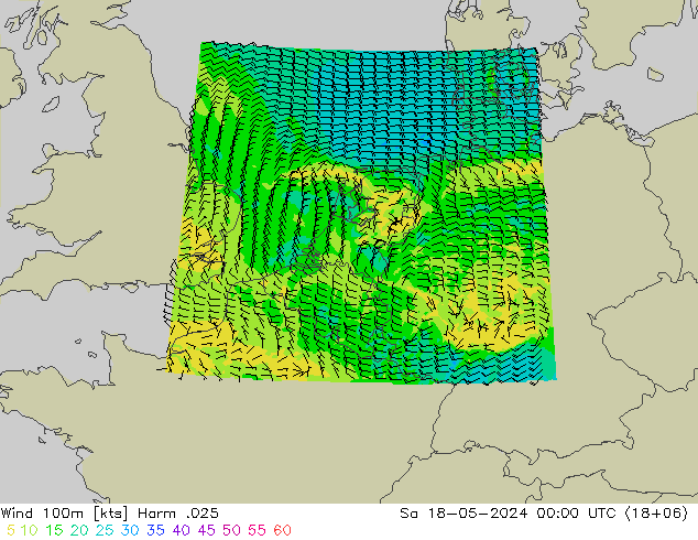 wiatr 100m Harm .025 so. 18.05.2024 00 UTC