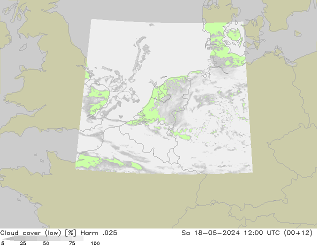 Nubes bajas Harm .025 sáb 18.05.2024 12 UTC