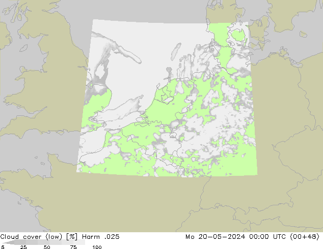 nuvens (baixo) Harm .025 Seg 20.05.2024 00 UTC