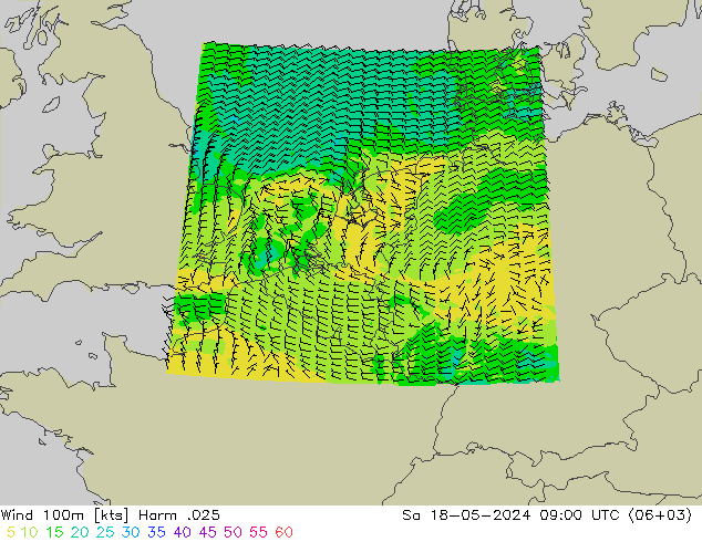 Wind 100m Harm .025 Sa 18.05.2024 09 UTC