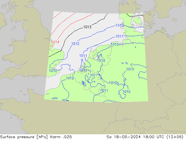 Presión superficial Harm .025 sáb 18.05.2024 18 UTC