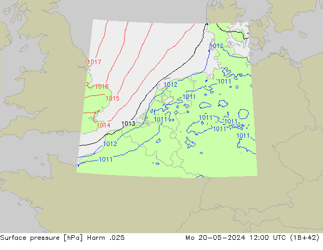 Yer basıncı Harm .025 Pzt 20.05.2024 12 UTC