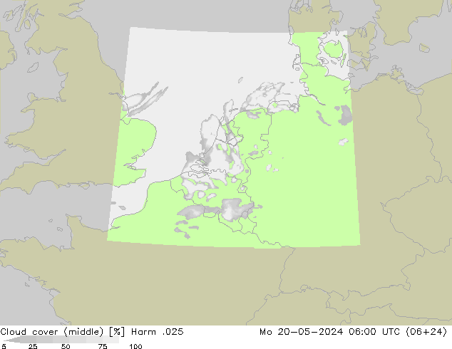 nuvens (médio) Harm .025 Seg 20.05.2024 06 UTC