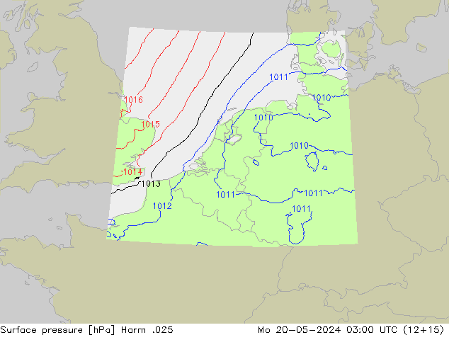 Surface pressure Harm .025 Mo 20.05.2024 03 UTC