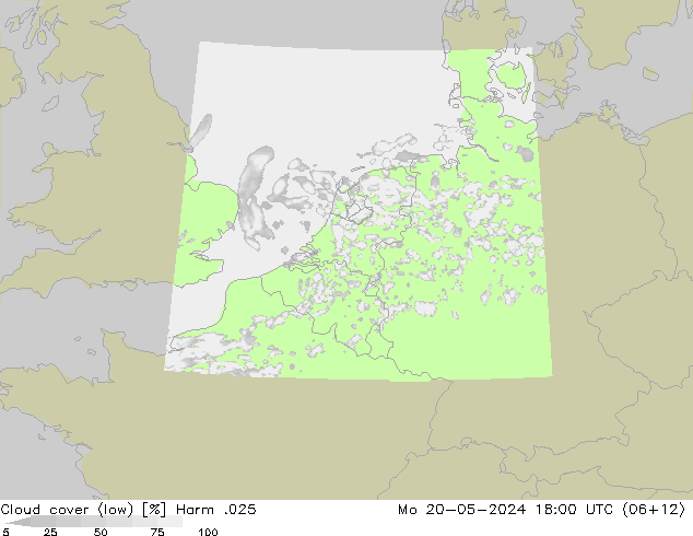 nízká oblaka Harm .025 Po 20.05.2024 18 UTC