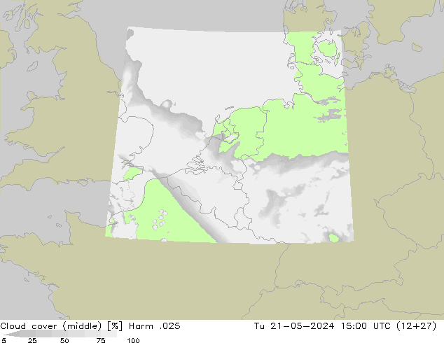 Bewolking (Middelb.) Harm .025 di 21.05.2024 15 UTC