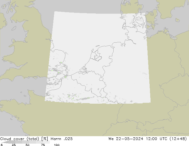 Bulutlar (toplam) Harm .025 Çar 22.05.2024 12 UTC