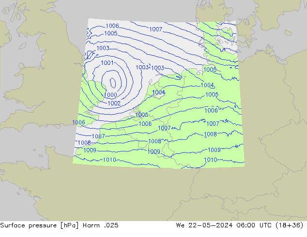 Bodendruck Harm .025 Mi 22.05.2024 06 UTC