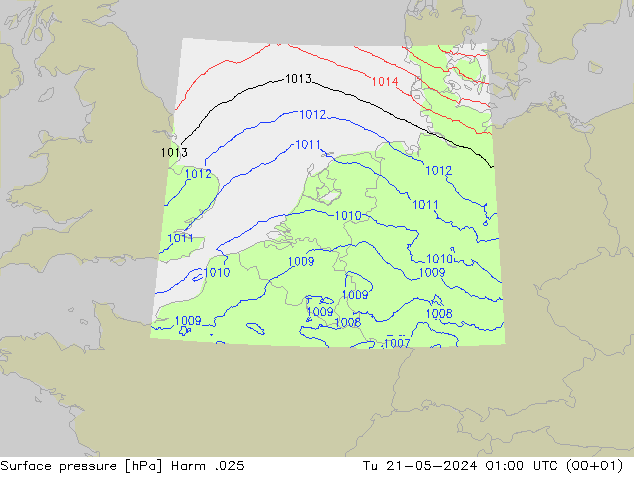 Bodendruck Harm .025 Di 21.05.2024 01 UTC