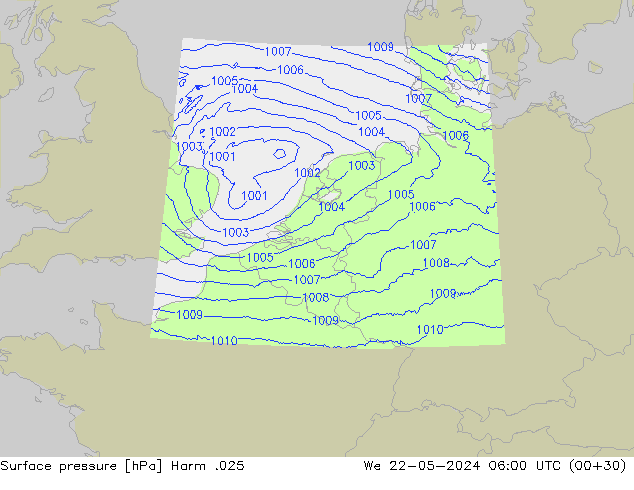 Bodendruck Harm .025 Mi 22.05.2024 06 UTC