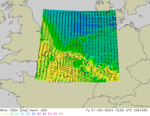 风 100m Harm .025 星期二 21.05.2024 12 UTC