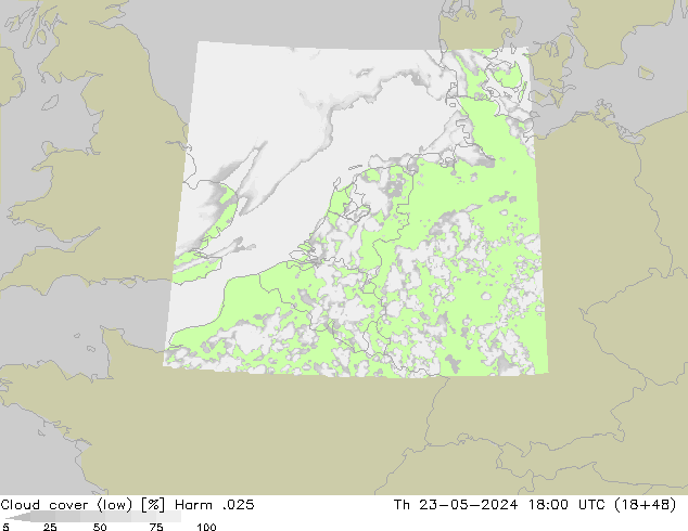 Bulutlar (düşük) Harm .025 Per 23.05.2024 18 UTC