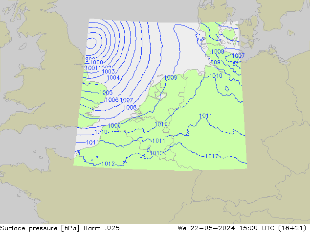 Bodendruck Harm .025 Mi 22.05.2024 15 UTC