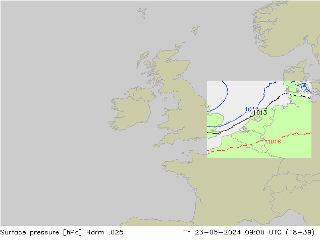 pressão do solo Harm .025 Qui 23.05.2024 09 UTC