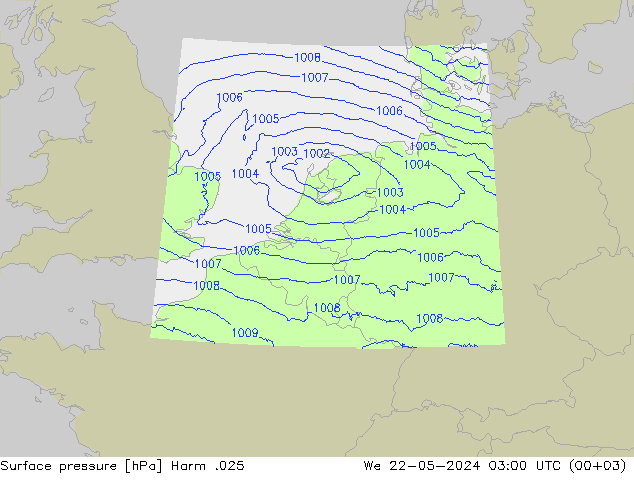 Bodendruck Harm .025 Mi 22.05.2024 03 UTC