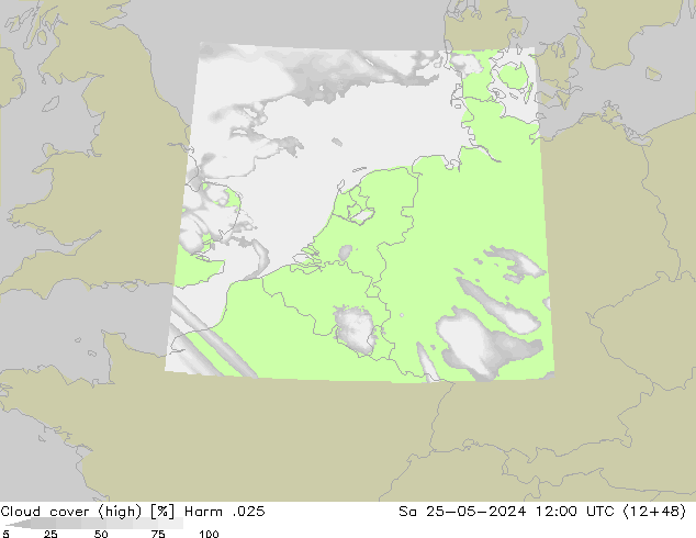 Nuages (élevé) Harm .025 sam 25.05.2024 12 UTC