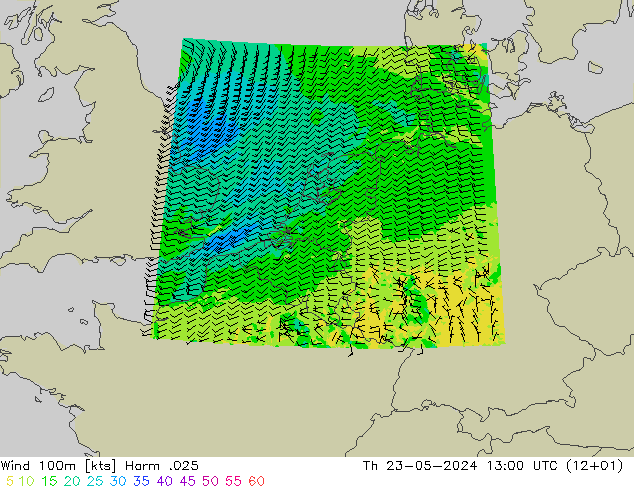 风 100m Harm .025 星期四 23.05.2024 13 UTC