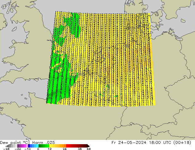 точка росы Harm .025 пт 24.05.2024 18 UTC