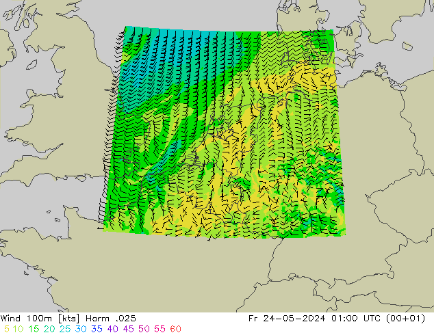 风 100m Harm .025 星期五 24.05.2024 01 UTC