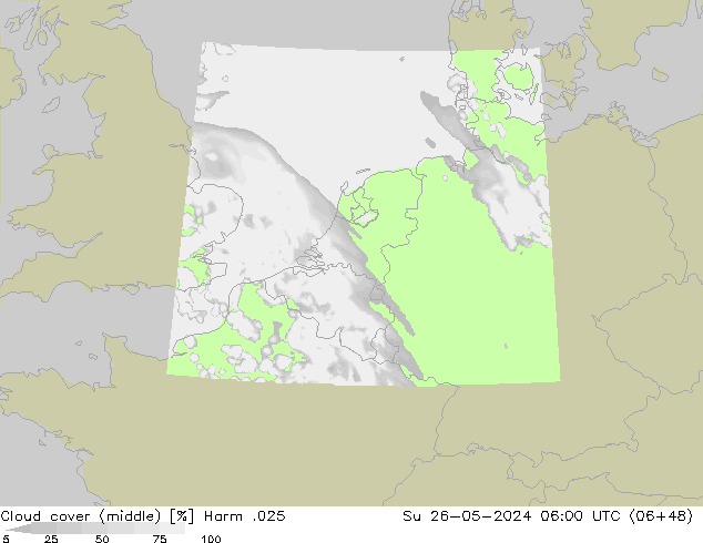 Bewolking (Middelb.) Harm .025 zo 26.05.2024 06 UTC