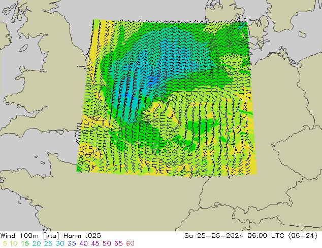 Viento 100m Harm .025 sáb 25.05.2024 06 UTC