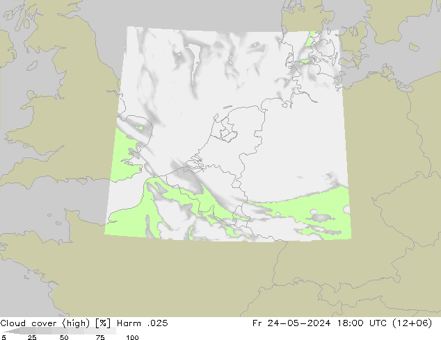 Wolken (hohe) Harm .025 Fr 24.05.2024 18 UTC