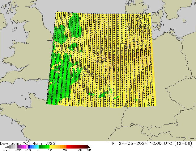 Taupunkt Harm .025 Fr 24.05.2024 18 UTC