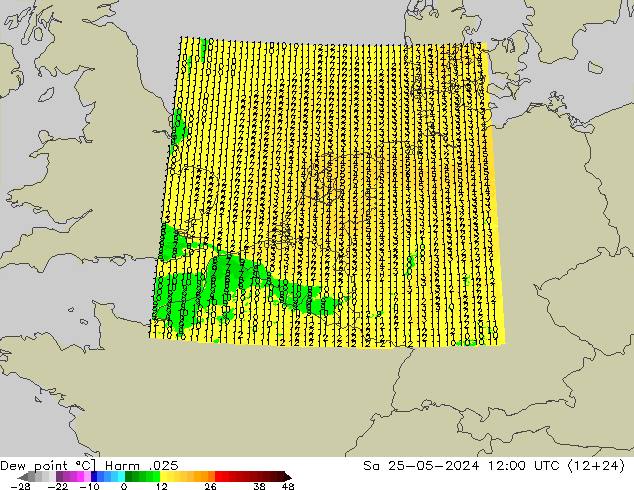 Punto de rocío Harm .025 sáb 25.05.2024 12 UTC