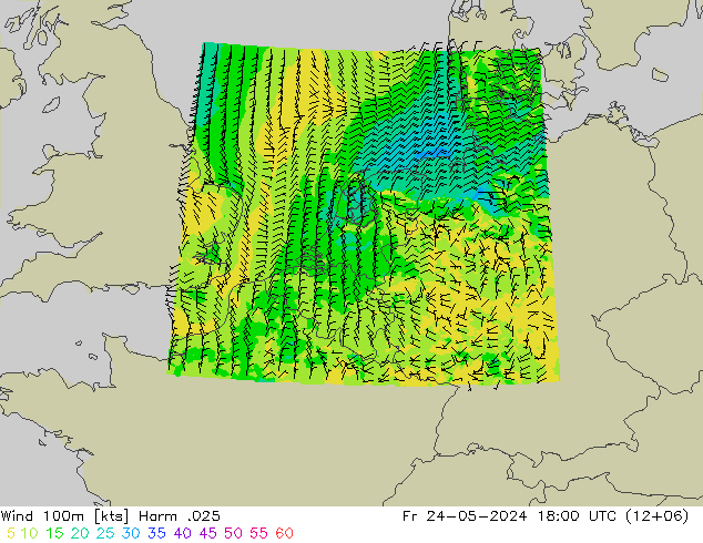 Wind 100m Harm .025 Fr 24.05.2024 18 UTC