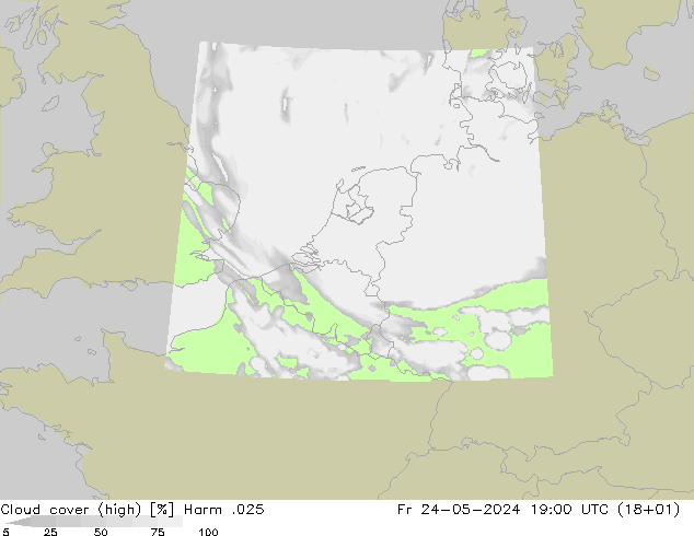 Wolken (hohe) Harm .025 Fr 24.05.2024 19 UTC