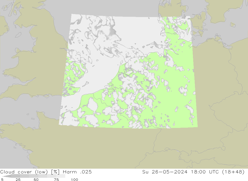 nízká oblaka Harm .025 Ne 26.05.2024 18 UTC