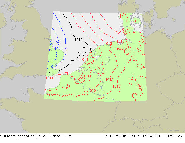 pressão do solo Harm .025 Dom 26.05.2024 15 UTC