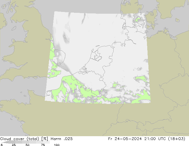 Bulutlar (toplam) Harm .025 Cu 24.05.2024 21 UTC