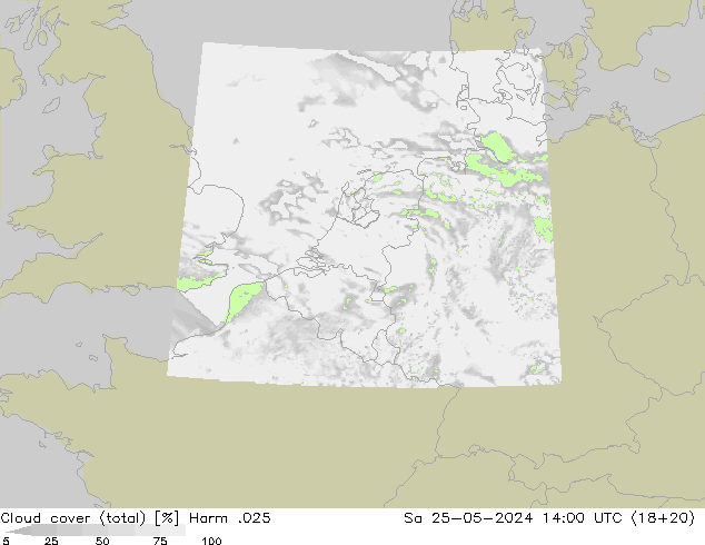 nuvens (total) Harm .025 Sáb 25.05.2024 14 UTC