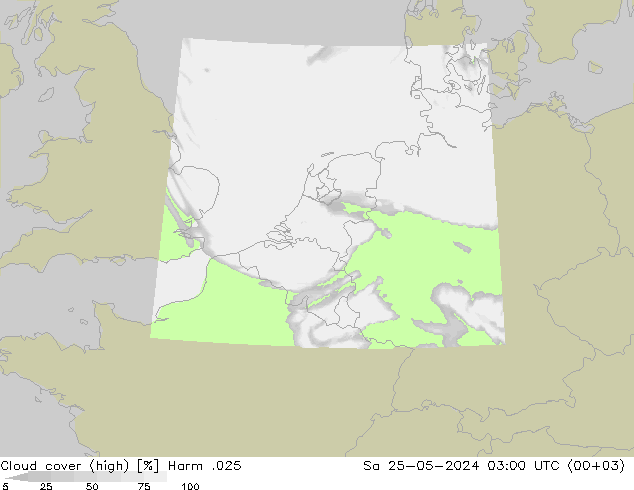 Wolken (hohe) Harm .025 Sa 25.05.2024 03 UTC