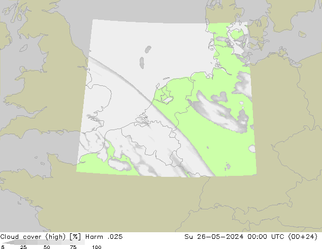 Nuages (élevé) Harm .025 dim 26.05.2024 00 UTC