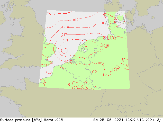 pression de l'air Harm .025 sam 25.05.2024 12 UTC