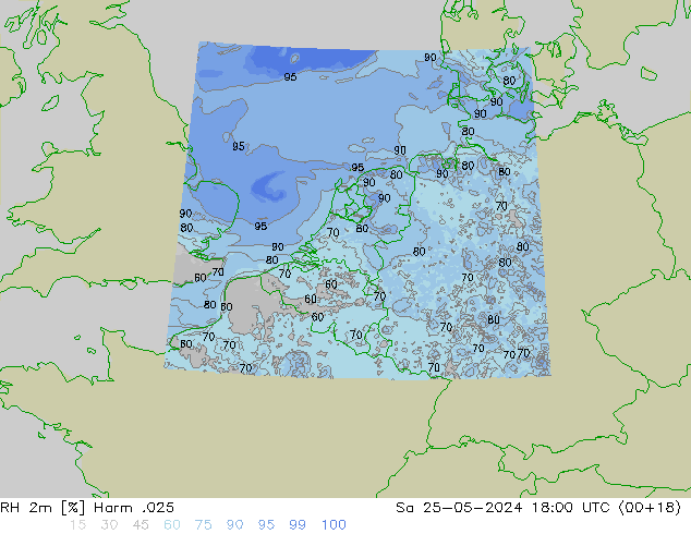 RH 2m Harm .025  25.05.2024 18 UTC